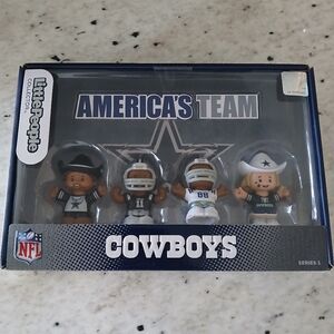 Little People Collector Fisher Price Dallas Cowboys America's Team Series 1 Set